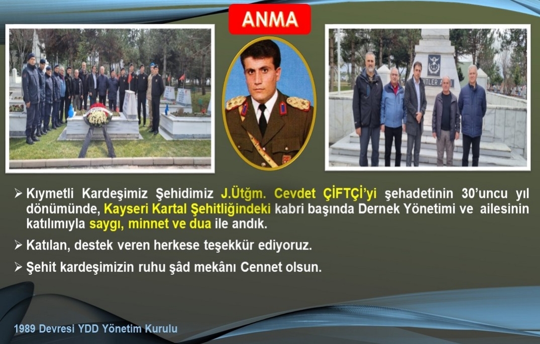 Kıymetli Kardeşimiz, Şehidimiz Mustafa Reşi\\\'in Anma Töreni yapıldı.