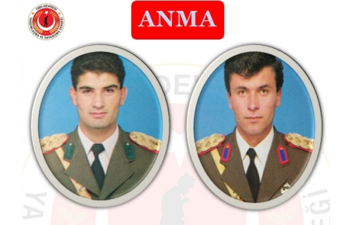 Kıymetli Şehit Kardeşlerimiz; Şehit P.Tğm. Harun KILINÇ (Elbistan / Kahramamaraş) ve Şehit J.Tğm. Ünal CANBEK (Şarkışla / Sivas)\'nın Anma Törenleri Yapıldı