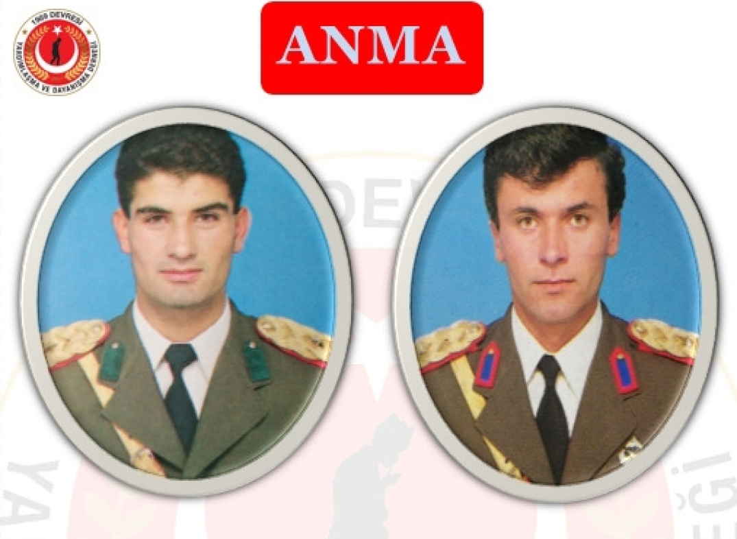 Kıymetli Şehit Kardeşlerimiz; Şehit P.Tğm. Harun KILINÇ (Elbistan / Kahramamaraş) ve Şehit J.Tğm. Ünal CANBEK (Şarkışla / Sivas)\'nın Anma Törenleri Yapıldı