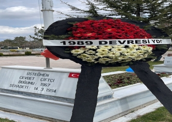 Kıymetli Kardeşimiz, Şehidimiz Cevdet ÇİFTÇİ'nin Anma Töreni yapıldı.